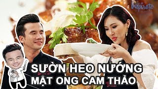 Bếp Của Soái Ca | Tập 65 | Sườn Heo Nướng Mật Ong Cam Thảo | Game Show Giải Trí Nấu Ăn 2017