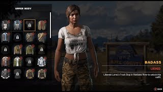 Far Cry 5 Character Customization Female (Default Threads) Far Cry 5 Character Customization Female (Default Threads)
