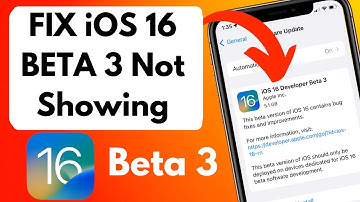 FIX iOS 16 Beta 3 Not Showing | Install iOS 16 Beta 3