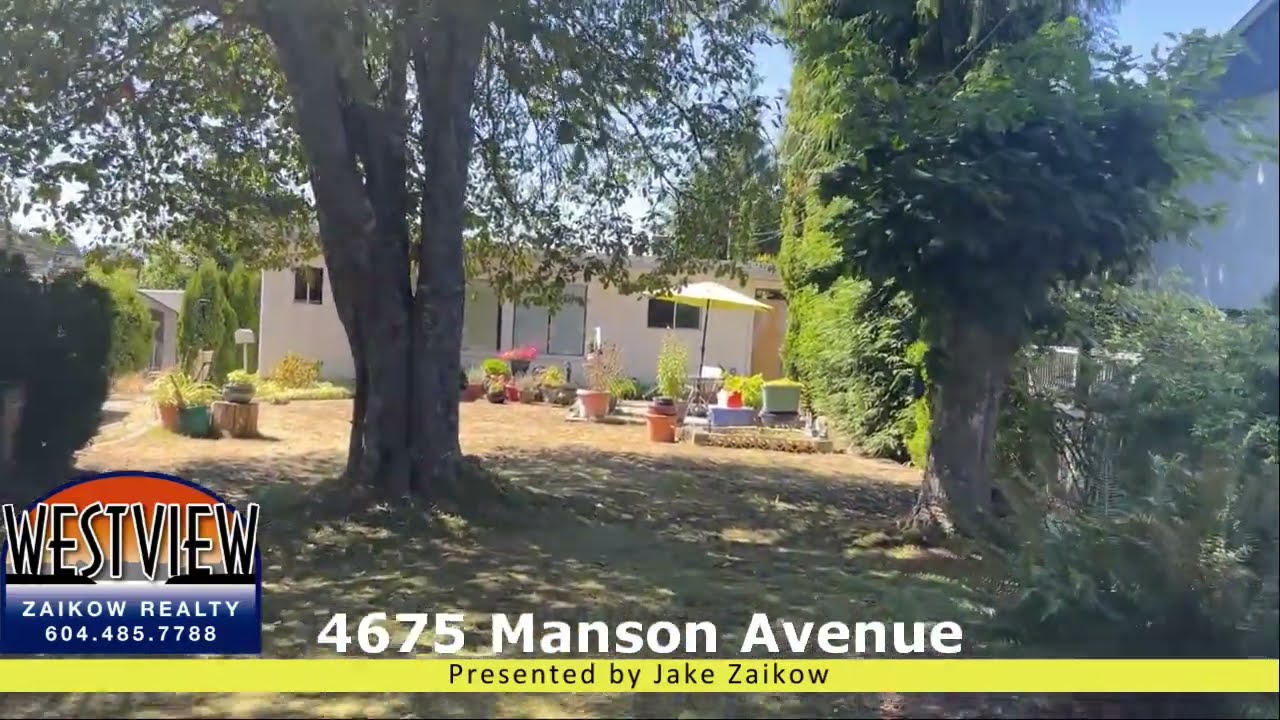 Sold-4675 Manson Avenue, Powell River, BC- $428,000