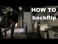 How To: backflip