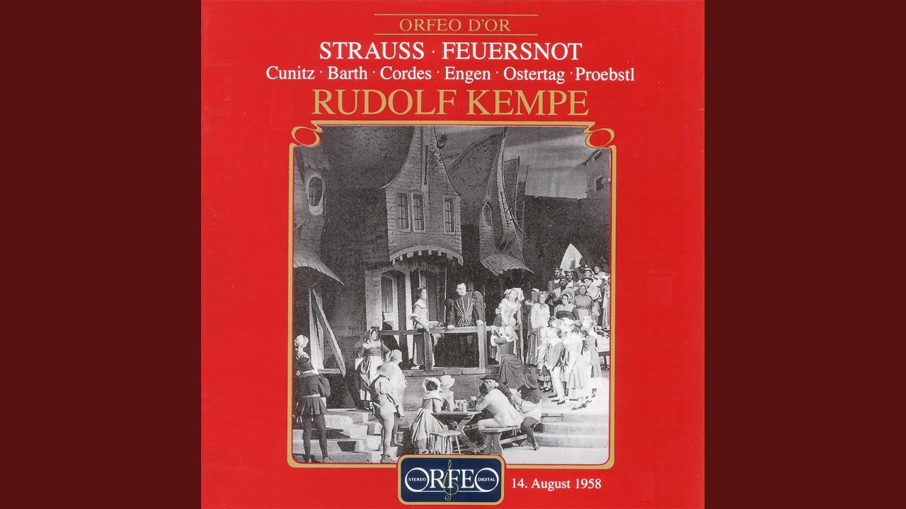 Feuersnot, Op. 50, TrV 203: Pfuch! Schamts Euch, Junker Ubermut (Ortolf Sentlinger, All)