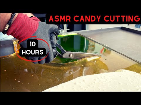 10 Hours Of Cutting Candies With Scissors