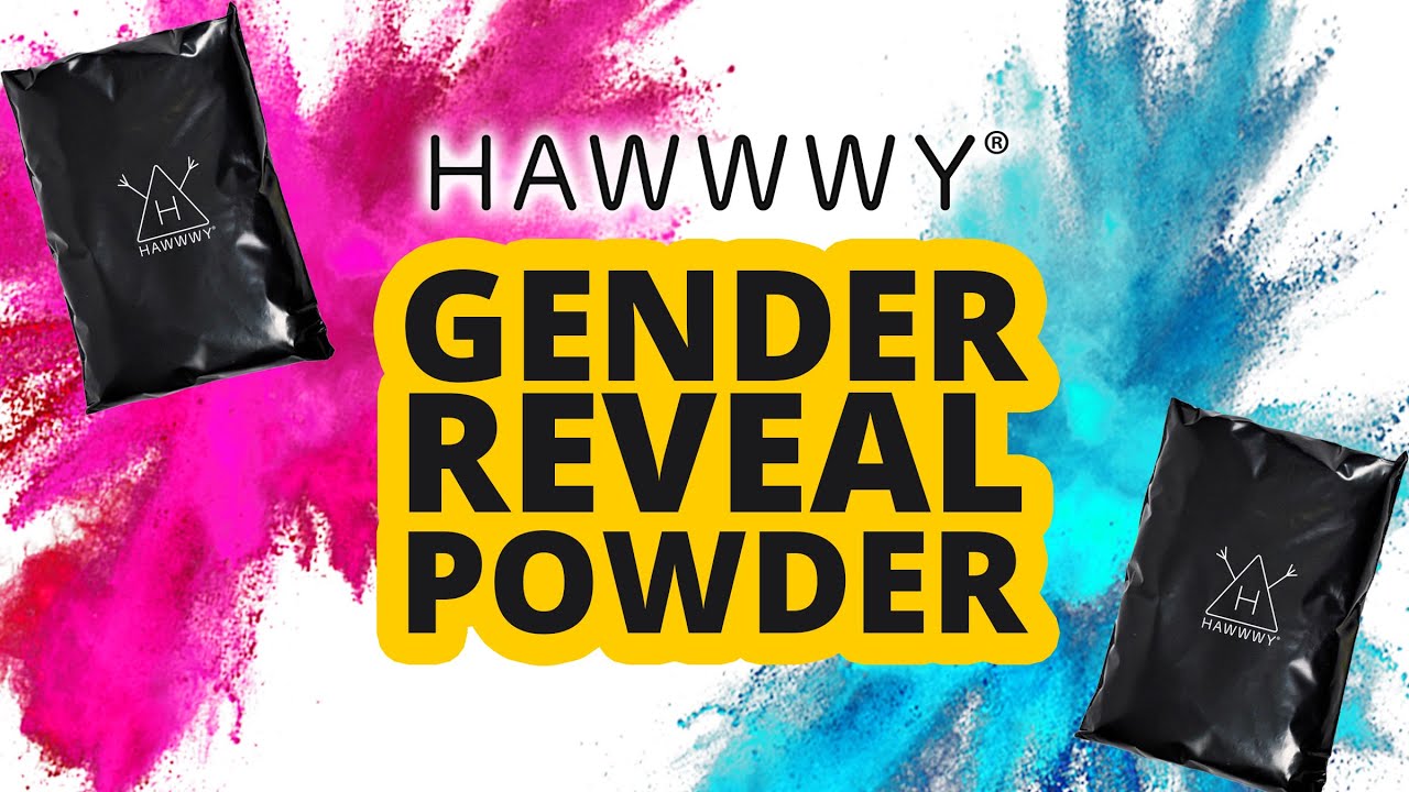 Gender Reveal Powders for Burnouts Explosions Tannerite Reveal Parties  HAWWWY Incognito Bags 