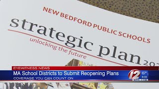 Deadline for Massachusetts schools to submit reopening plans to the state is today