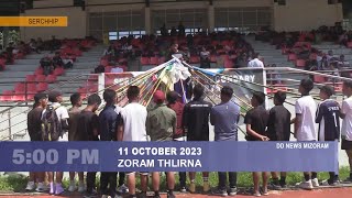 DD News Mizoram - Zoram Thlirna | 10 October 2023 | 5:00 PM