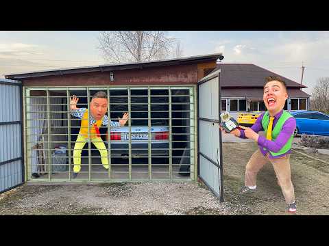 Fireman and Police Officer Chase a Thief Riding a Motorcycle | Funny Video 2026 Comedy Race