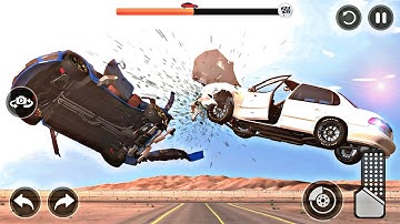 Mega Car Crash Simulator - Android gameplay FLYGAMERZ part 2