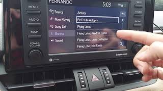 How to Play Music Using USB Stick in the 2021 Toyota RAV4 and Things to Know!!