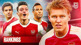 Odegaard VS Ozil, Fabregas & Cazorla