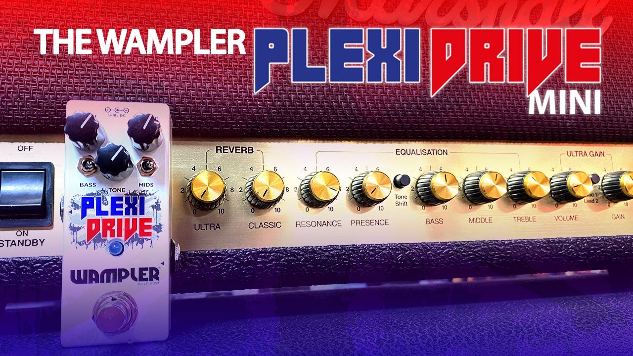 Pedal　Wampler　MINI　Plexi-Drive　Overdrive　Better　Music