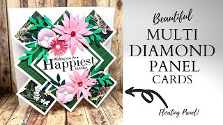 Beautiful Multi Diamond Panel Cards!