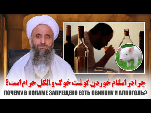 چرا در اسلام خوردن گوشت خوک و نوشیدن الکل حرام است