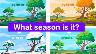 Seasons and Weather ESL Game. What Season is It? | English Portal