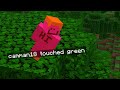 Minecraft, But You Can't Touch The Color Green...