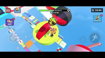 I played a new game called mega parkour obby escape run