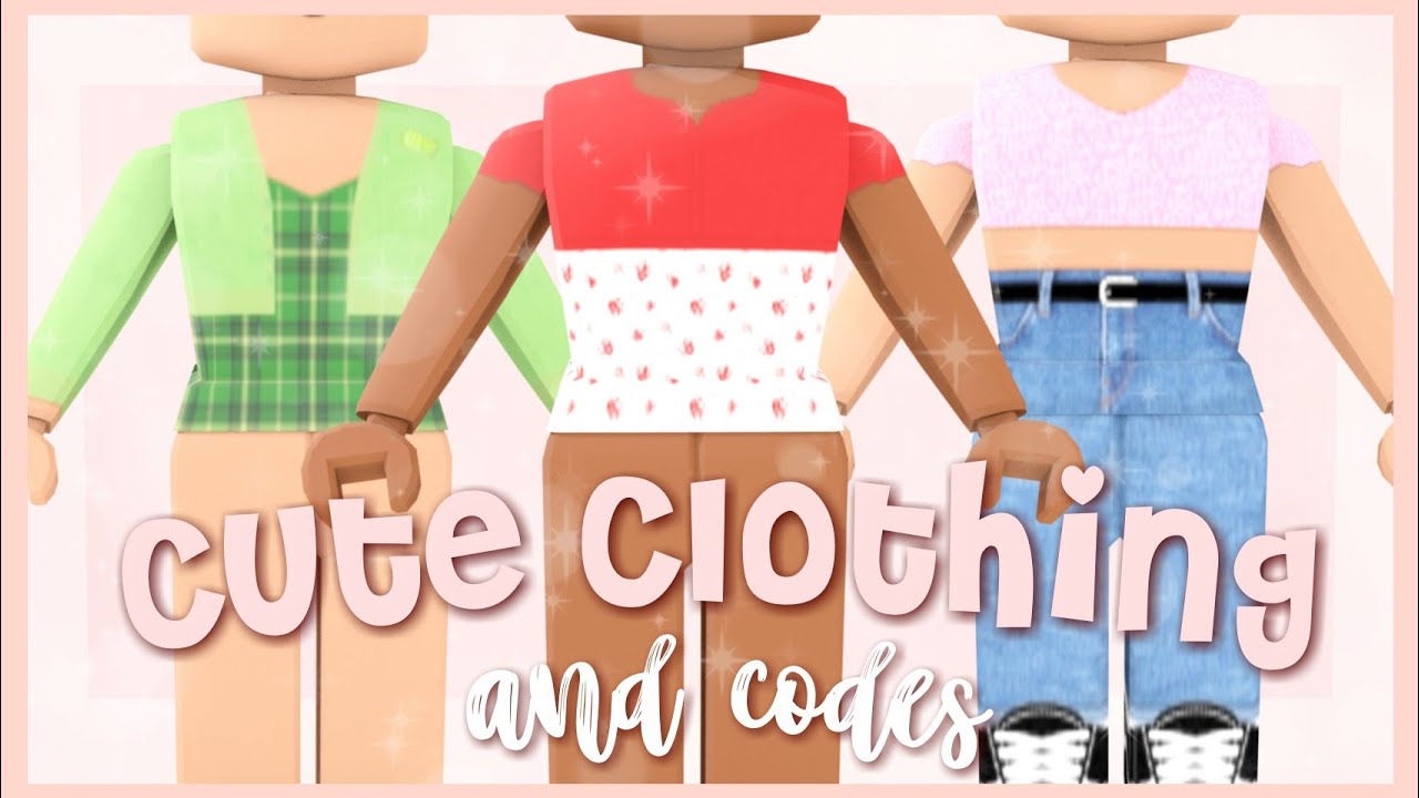 Roblox| Cute Clothing Codes + How to Use Them|Starz Buildz - YouTube