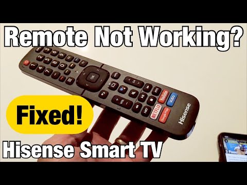 Remote Not Working- One or Several Buttons Not Working on Hisense Smart TV? FIXED!