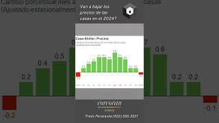 Van a bajar los precios de las casas en el 2024 ❓👉🏡 #realestate #home