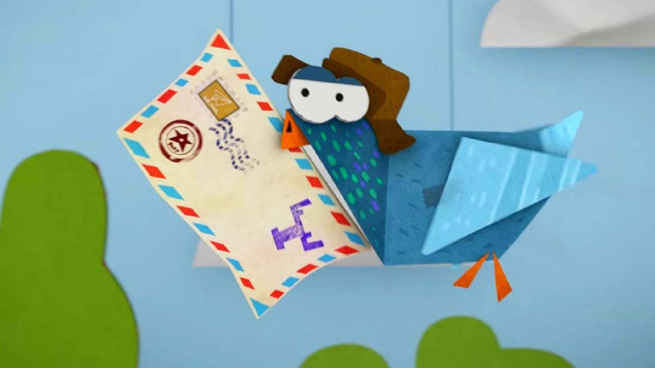 Бумажки - Загадочное письмо - мультфильм для детей - YouTube