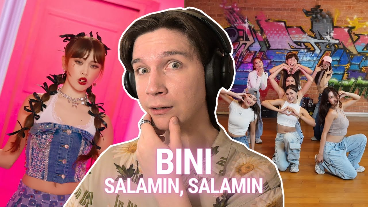 DANCER REACTS TO BINI FOR THE FIRST TIME! | 'Salamin, Salamin' Music Video & Dance Practice