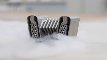 Bellow rail brake - Functionally integrated fail-safe-closed AM brake