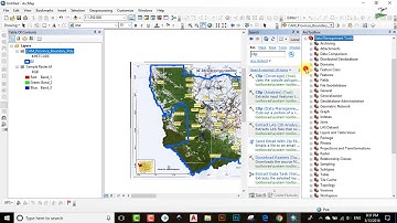 How to CLIP Raster in ArcGIS
