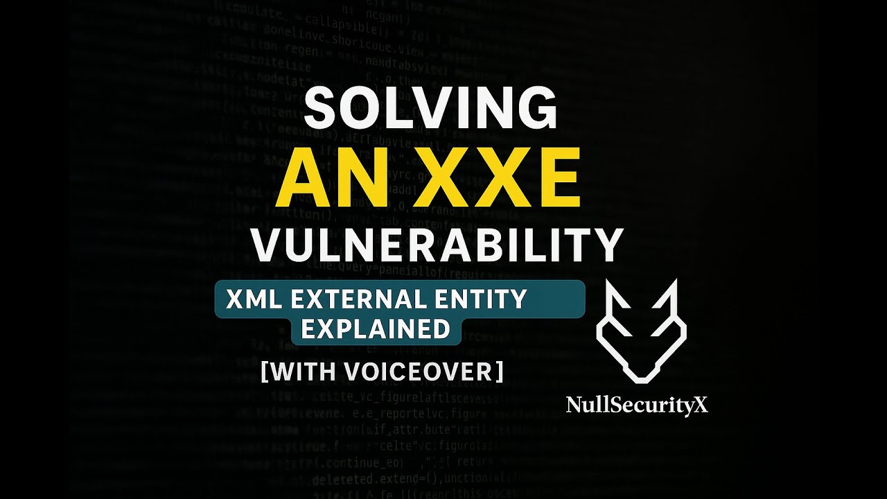 Solving an XXE Vulnerability Challenge | XML External Entity Explained ...