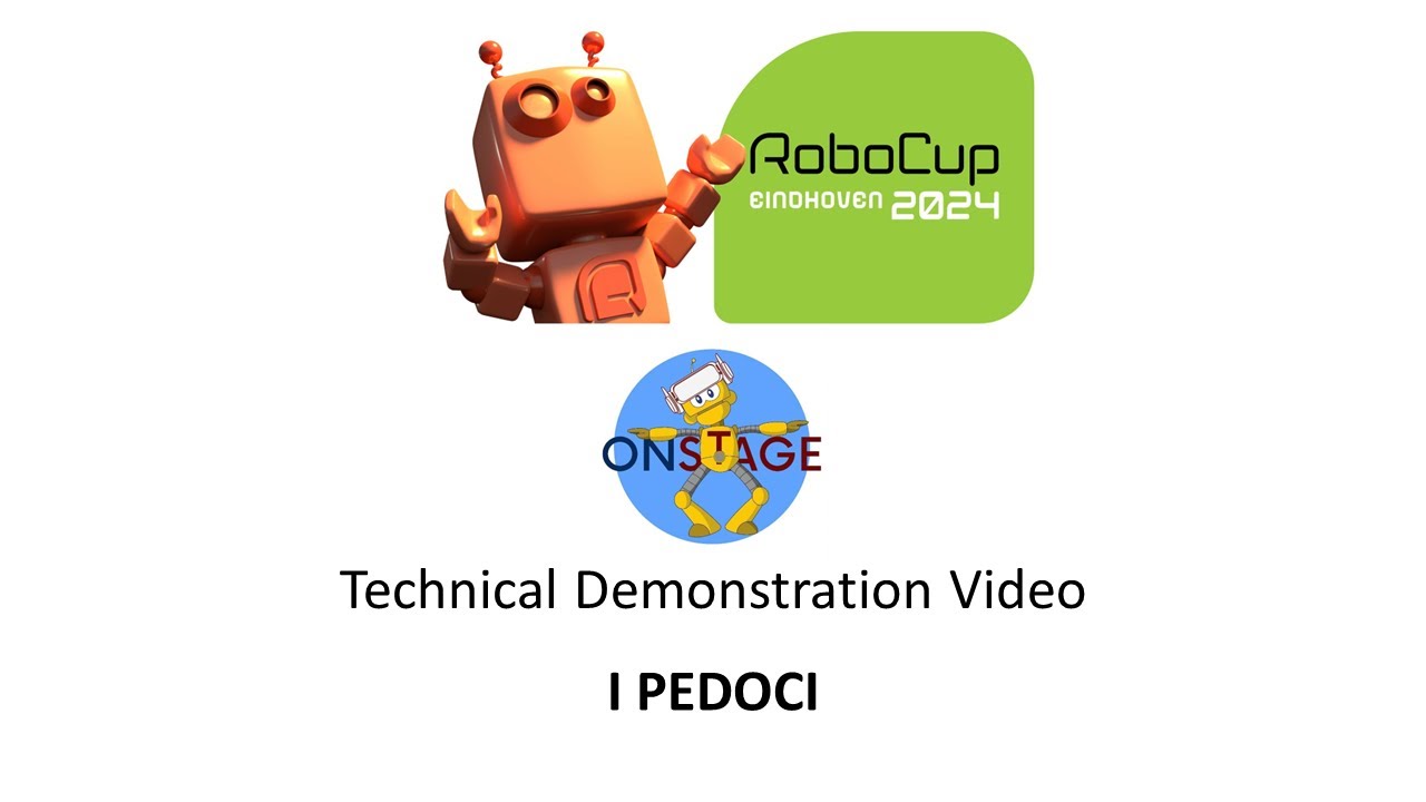 I PEDOCI - OnStage Technical Demonstration Video - RoboCupJunior Eindhoven 2024