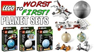 Worst To First | ALL LEGO Star Wars Planet Sets! - YouTube