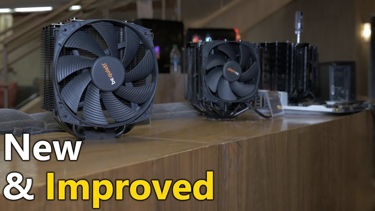 NEW BeQuiet Dark Rock 4 HANDS ON | CES 2018