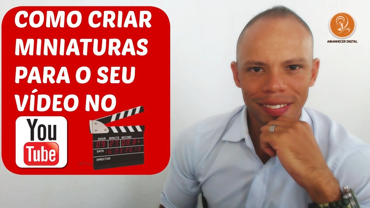 Como Fazer Miniaturas De Vídeo - Miniaturas Para Vídeo Do Youtube ...