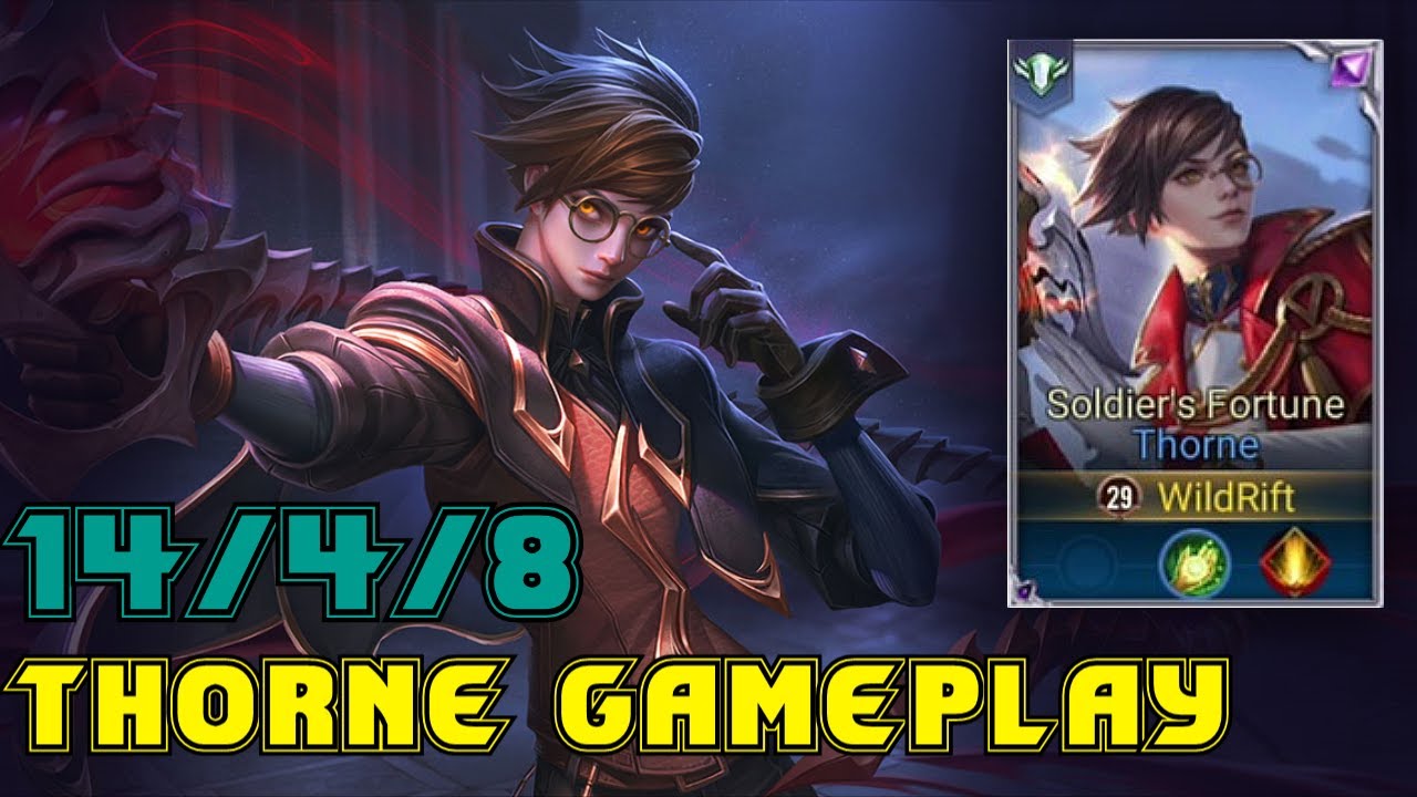 THORNE GAMEPLAY - HE BROKEN... | AoV | 傳說對決 | RoV | Liên Quân Mobile ...