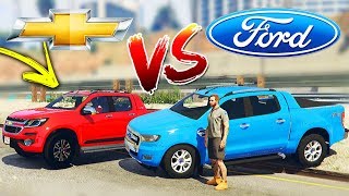 Teste OFF ROAD: RANGER vs S10 - GTA 5