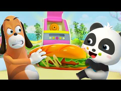 The Food Machine | Educational Videos | Fun Cartoons for Kids | BabyBus TV