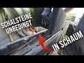 Warum SCHALSTEINE unbedingt in SCHAUM setzen?