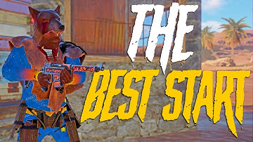 The BEST START in my 5,000 HOURS of Rust! (DOUBLE RAID DEFENCE)