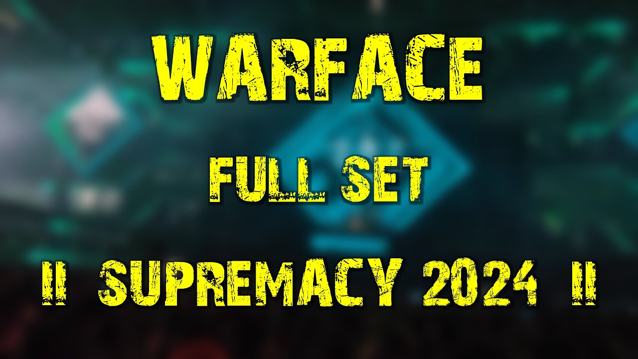 Rip Rave Warface pres. RIP Rave To The Grave (full set) @ Supremacy 2024 - YouTube