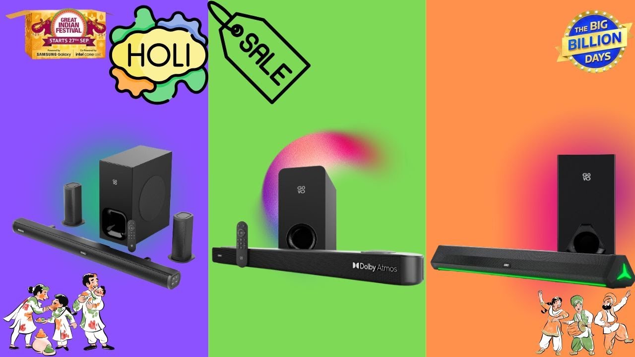 Buy Govo Soundbar | Amazon & Flipkart Holi Sale | Soundbar Deal 2025 | Govo 750/850/900/930/940/970