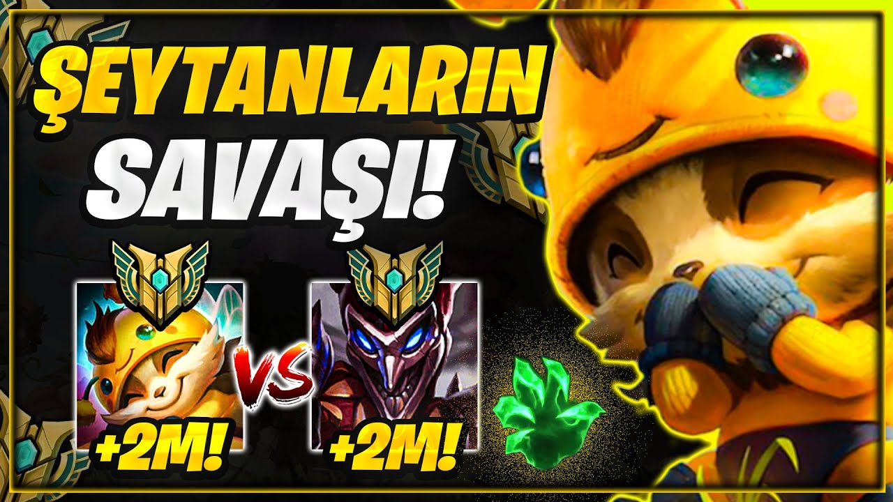 Exef 2 MİLYON SHACO VS 2M TEEMO!! | Hortlağın Pençesi Teemo vs Garen | Scout ...