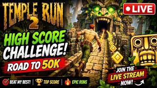 🔥 DON'T BLINK! 👀 Temple Run 2 LIVE | One Mistake = Game Over 😱#temple   run2 #live screenshot 4