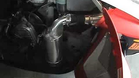 Ski Doo Rev 600 HO SDI with Big Core Barker Can LOUD!!