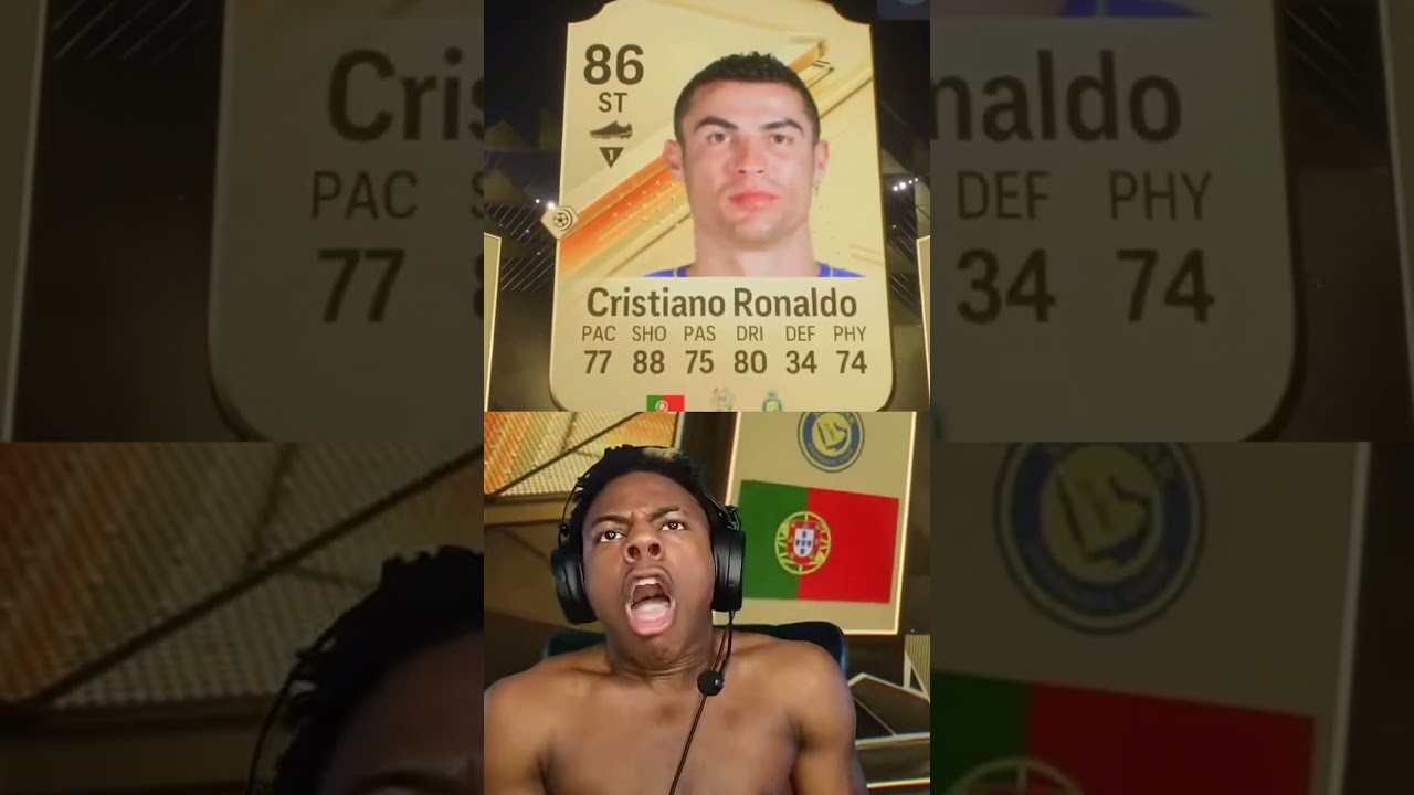 IShowCum Packs Ronaldo IShowSpeed