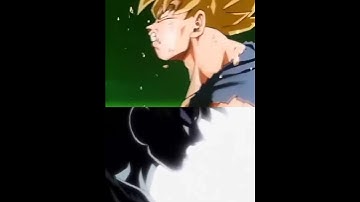 kakarot both iconic transformation in one frame | dragon ball edit| #shorts #viralvideo #views