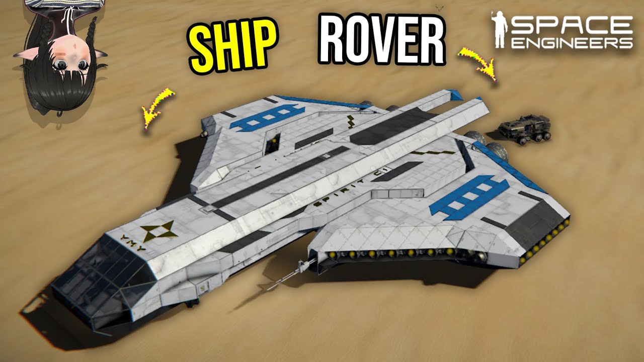 Loading a Vehicle Into a Ship on Star Citizen Versus Space Engineers ...