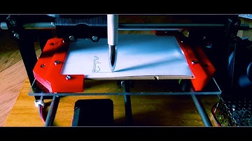 Cyclone engraver - Test 1 grbl on RAMPS 1.4 Arduino MEGA and bCNC