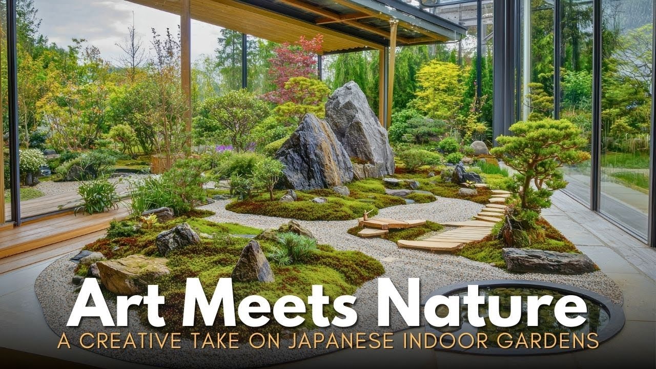 The Modern Artist's Guide to Japanese Indoor Garden Design - YouTube