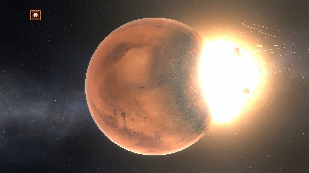 I Terraformed MARS By NUKING It | Universe Sandbox. - YouTube