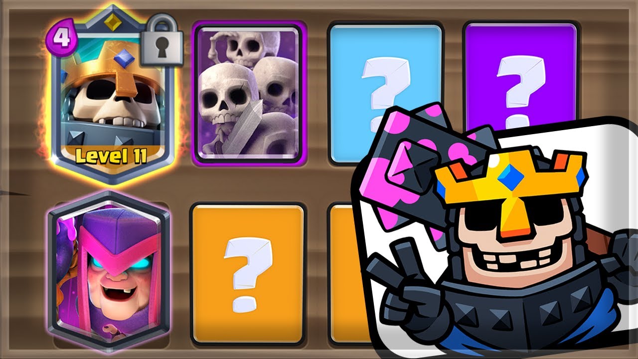 Skeleton King  Clash Royale decks, card stats, counters, synergies