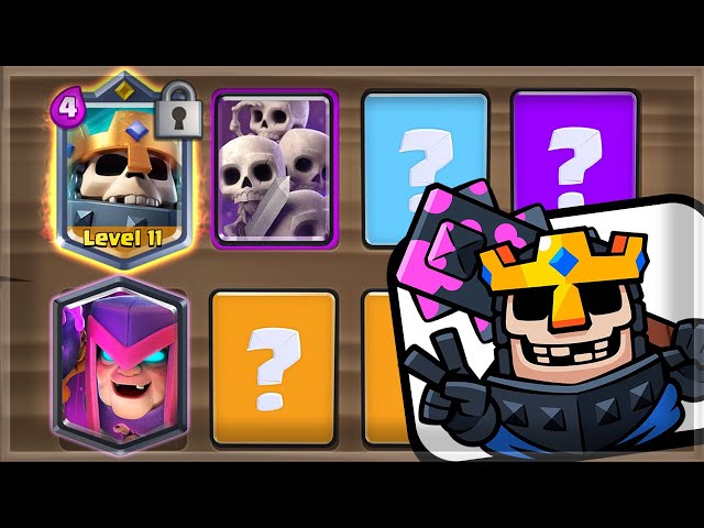 Clash Royale - Champions: Skeleton King, Ocellus - SERVICES